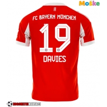 Moške Nogometnih dresov Bayern Munich Alphonso Davies #19 Domači 2025-26 Kratki rokavi